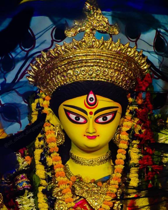 maa durga face image hd