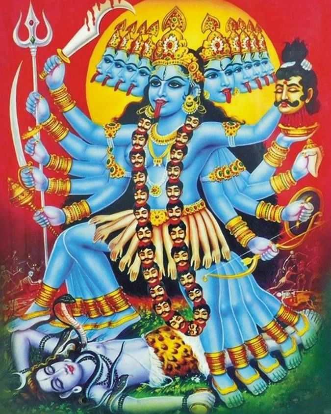 maa kali wallpaper 3d