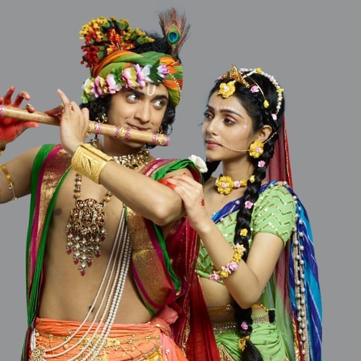 romance romance dp whatsapp radha krishna serial