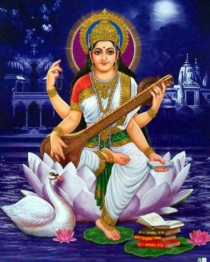 saraswati god images