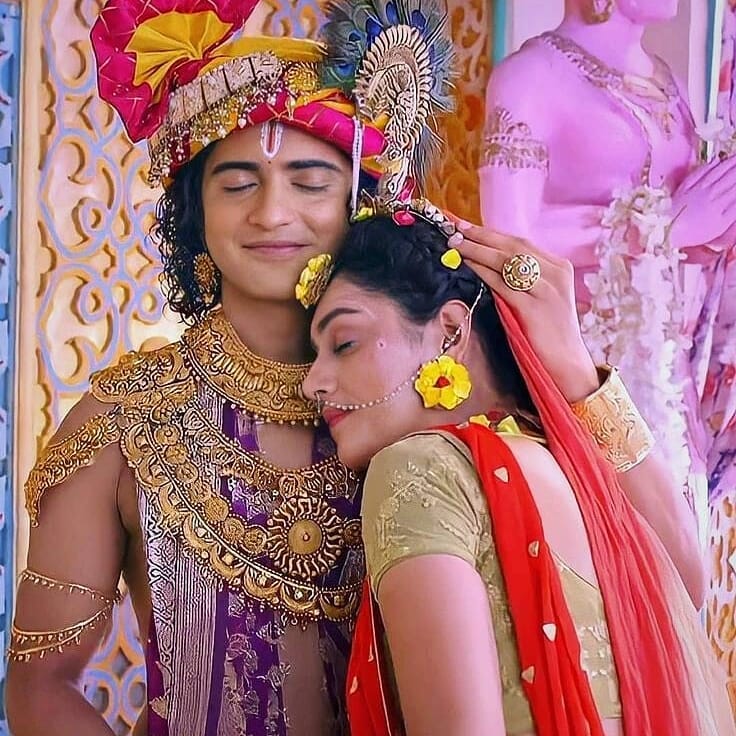serial radha krishna image