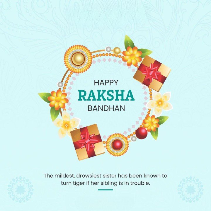 raksha bandhan wish to sister