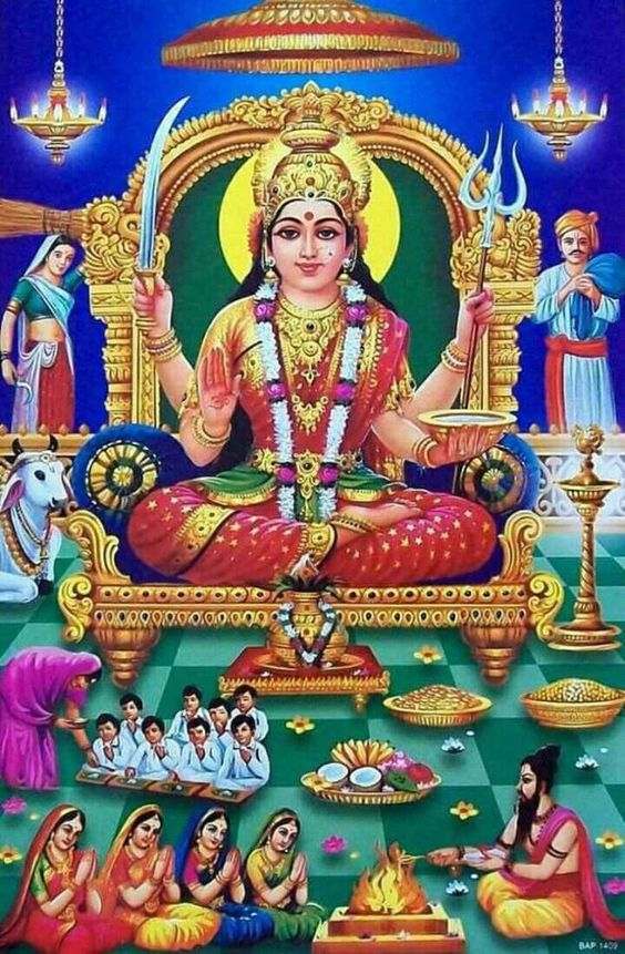 127+ Beautiful Santoshi Mata Images for Blessings and Inspiration 4 santoshi mata ki photo