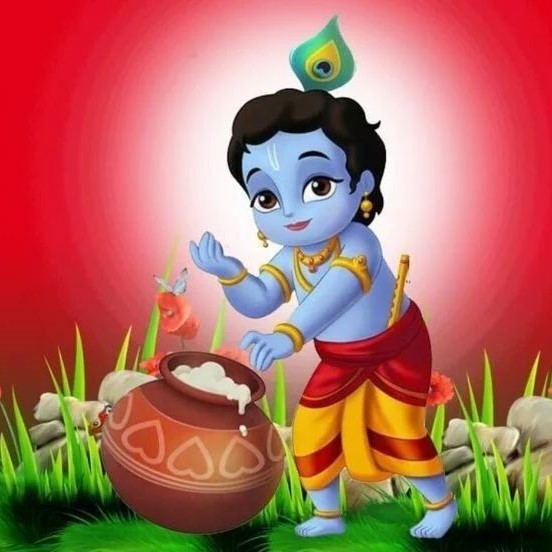 cute baby krishna image 3
