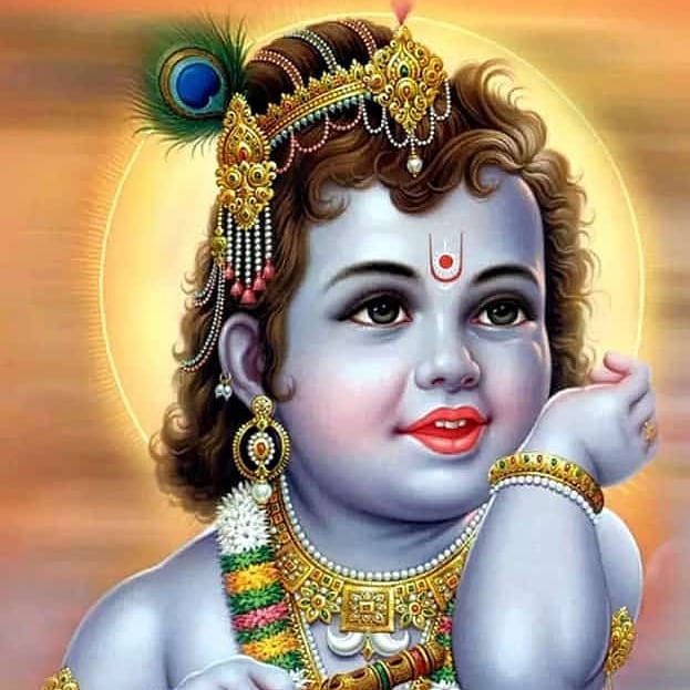 cute baby krishna image 5