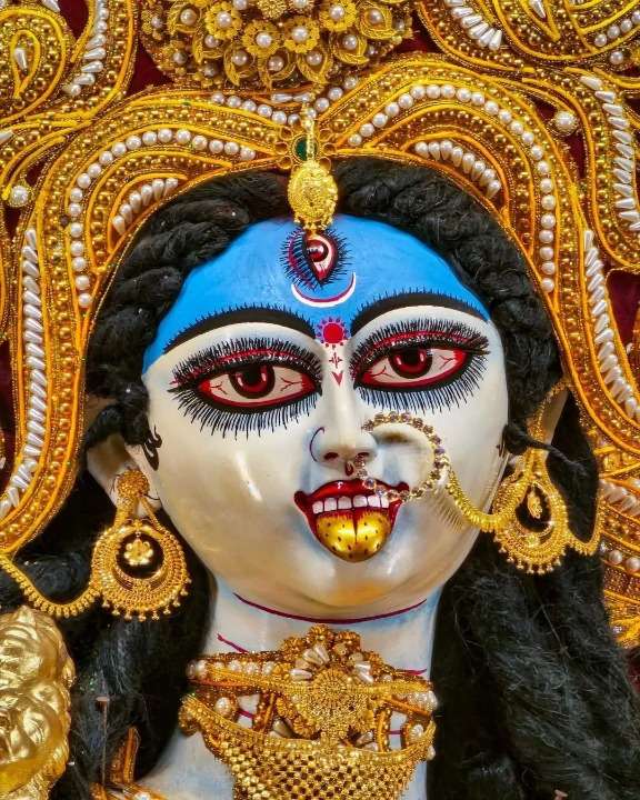 Face of Maa Kali Wallpaper