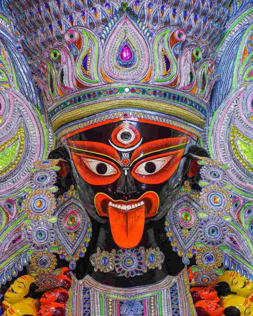 HD Maa Kali Face Picture