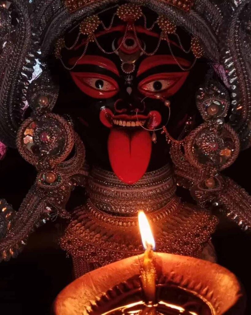 HD Photo of Maa Kali Face