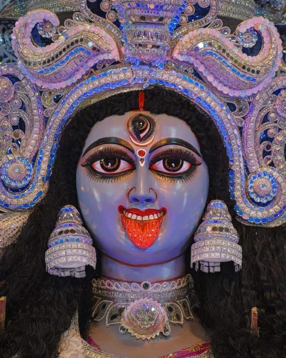 Maa Kali Face Picture 