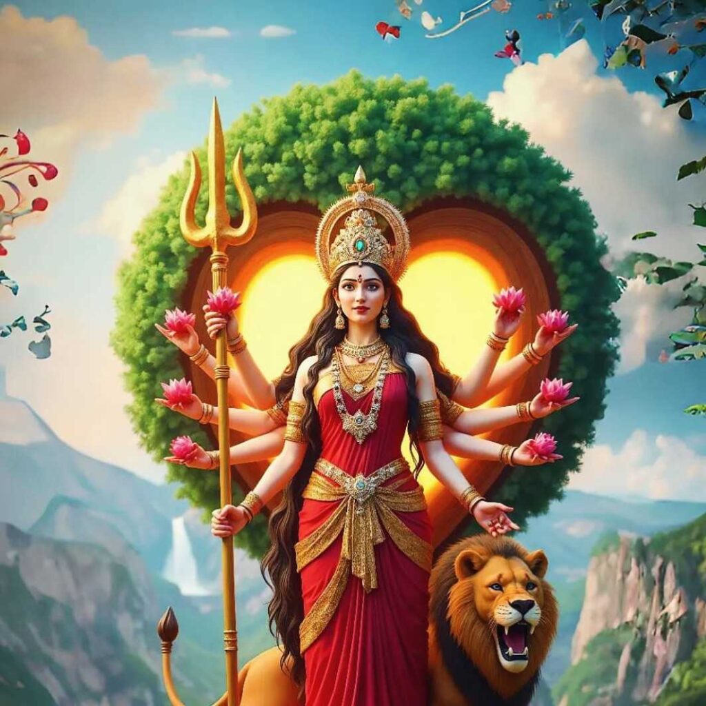 picture of goddess durga