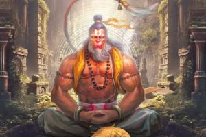 Read more about the article Aarti Kije Hanuman Lala Ki Lyrics Hindi & English