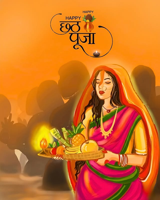 Celebrate with Stunning Chhath Puja Images 18 chhath puja wishes in hindi 11