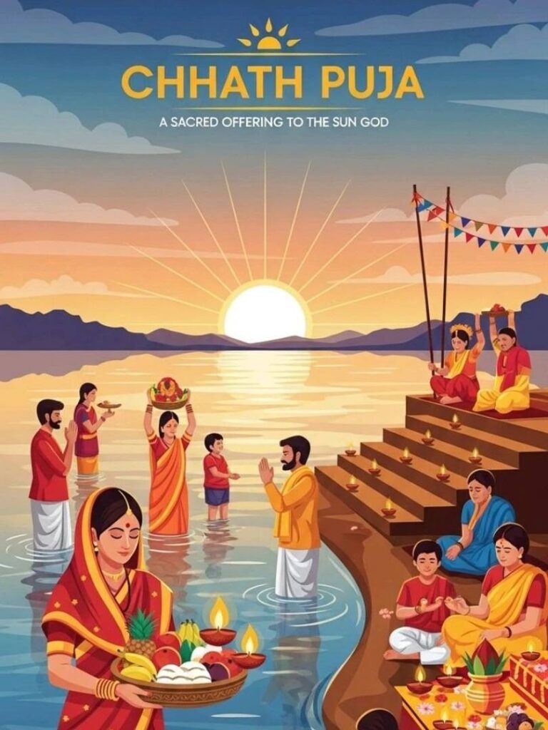 Celebrate with Stunning Chhath Puja Images 16 chhath puja wishes in hindi 9