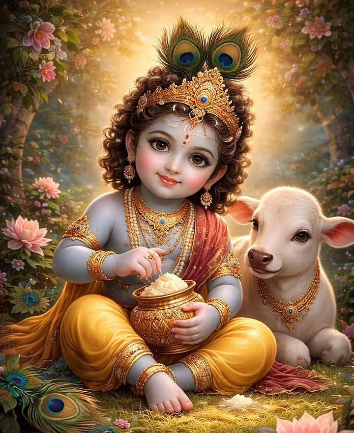 Little Krishna Photos HD 7