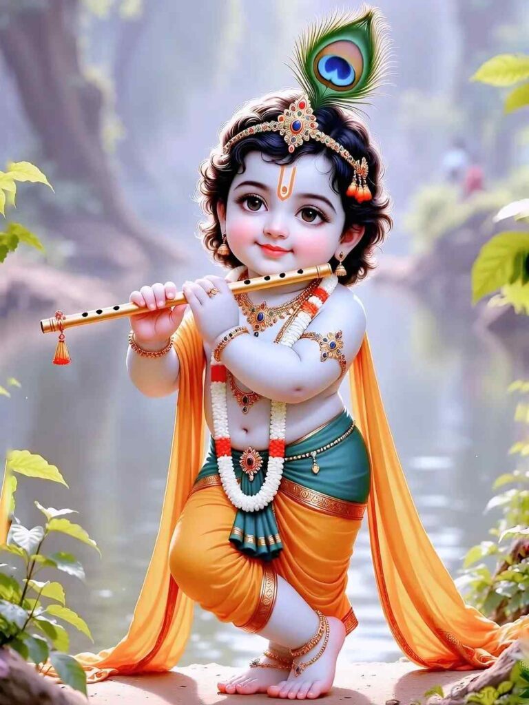 cute little krishna images 4
