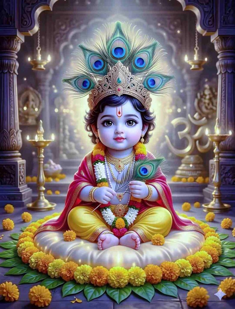 cute little krishna images 5