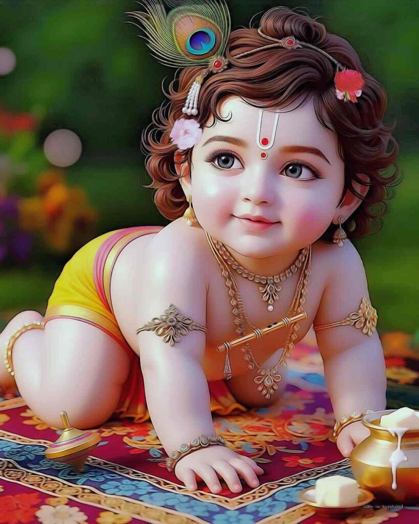 cute little krishna images 9